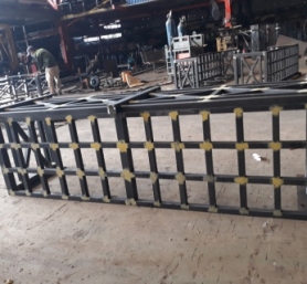 Khung bồn hoa trang trí_Bệnh Viện Bình Định